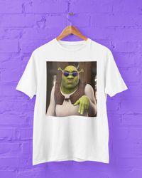 funny shrek meme unisex tshirt, gift for her, gift for him