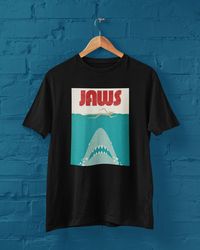 jaws unisex tshirt, gift for her, gift for him