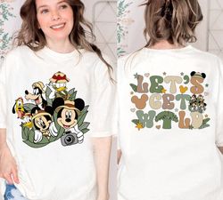 disney safari shirt, mickey and friends safari shirt, comfort colorsr disney family safari trip shirt