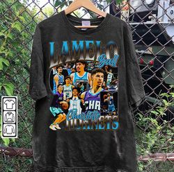 vintage 90s graphic style lamelo ball t-shirt, lamelo ball vintage shirt, stephen curry vintage tee-132