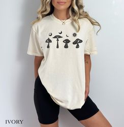 celestial mushrooms comfort colors graphic tee