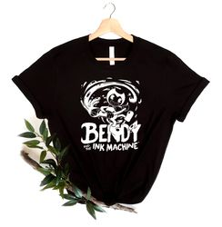 ink bendy machine t-shirts, ink bendy machine shirt, ink bendy machine crewneck unisex full size