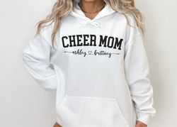 custom cheer mom hoodie, cheer mom hoodie, cheer mom gift