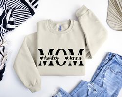 personalized mom sweatshirt, new mom gift, gift for mother, mothers