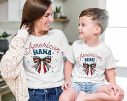 american mama and mini coquette shirt, american mama tee, mama and min