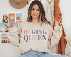 Baking Sweatshirt, Baking Shirts, Baker Shirts, Baking Sweater, Chef Gift