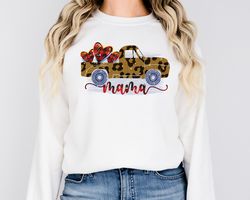 trucker mama sweatshirt, gift for farmer mom, mothers day gift, trucki