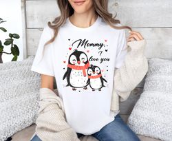mother & baby penguin shirt,penguin lover shirt,penguin t-shirt,pengui