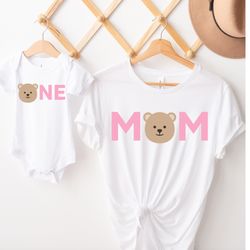 bear birthday shirt, first birthday shirt, brown bear 1st birthday out