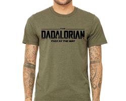 dadalorian shirt, fathers day gifts from wife, first fathers day gift, gift for him, gift for dad, neck dad shirt