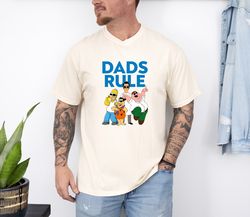 Dads Rule Gang Dad Shirt, Funny Disney Dad Shirt, Gang Dad Shirt, The Simpson Dad Shirt, Best Dad Shirt, Happy Father Da