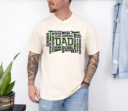 Fathers Day Gift, Daddy Shirt, Husband Gift, Best Dad Ever Shirt, Dad, Brave, Hero, Wise, Dad Hardworking Shirt, Dada