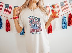 Fourth of July Comfort Colors Shirt, Home Of The Free, America 1776 Shirt, July 4th TShirt, Patriotic Shirt, America