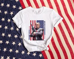 trump with guns shirt, president trump shirt, trump 2024 shirt, donald trump funny shirt, republican gift shirt