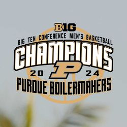 Purdue Boilermakers Champions 2024 Big 10 Svg