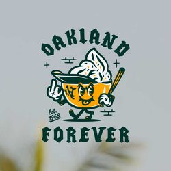 Oakland Athletics Baseball Forever Svg Digital Download