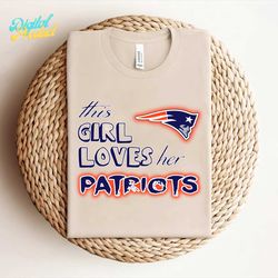 retro this girl loves her patriots svg