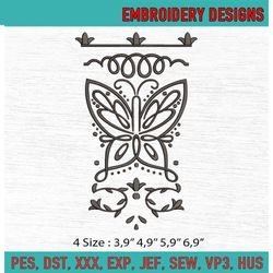 disney encanto candle pattern machine embroidery digitizing design file