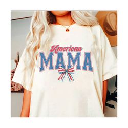 retro 4th of july png retro mama png coquette bow png soft