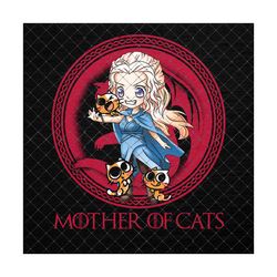 mother of cats retro vibes digital file png