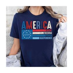 america brave freedom power independence retro digital file png