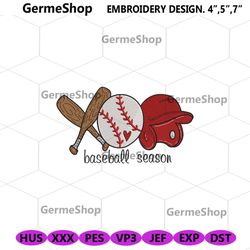 baseball season embroidery digital instant files, baseball design embroidery download, sport machine design download emb