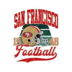 san francisco 49ers 1946 svg cricut digital download