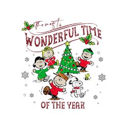 funny wonderful time of the year svg