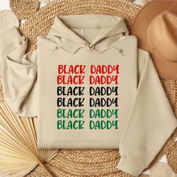 black daddy t-shirt