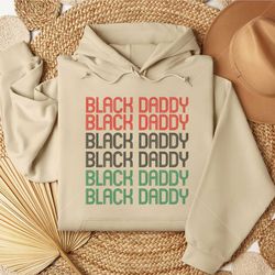 black daddy t-shirt svg png k...