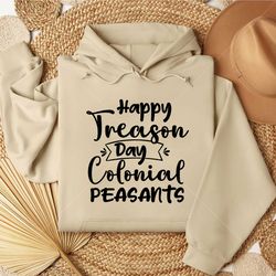 happy treason day colonial peasants svg