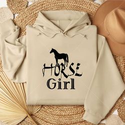 horse girl svg png t-shirt