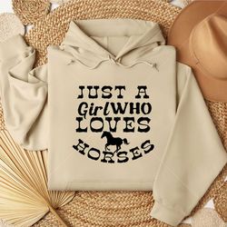 just a girl who loves horses svg png