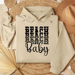 beach baby svg png t-shirt