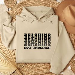 beaching not teaching svg png t-shirt