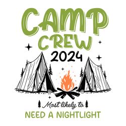 camp crew 2024 funny camper svg digital download files