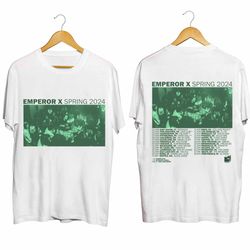 emperor x spring 2024 us tour shirt, emperor x band fan shirt, emperor x 2024 concert shirt, fan gift