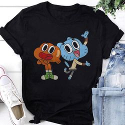 amazing world of gumball and darwin best friends t-shirt, the amazing world of gumball shirt, gumball shirt