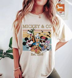 mickey co comfort colors shirt, mickey and co, est 1928 shirt, unisex shirt