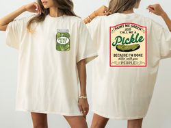 pickle slut shirt, pickle lovers shirt, pickle jar tee