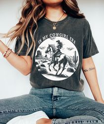 In My Cowgirl Era Shirt, Vintage Inspired Western Aesthetic Graphic Shirt, Cowgirl Shirt