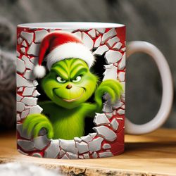 movie magic 3d coffee mug, christmas mug
