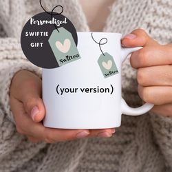 swiftea mug personalized name taylors version coffee mug cus