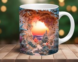 coffee mug mug ocean mug gift for women birthday gift n