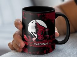 cardinals football nfl helmet design coffee mug