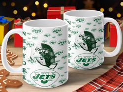 jets football football nfl football team helmet design nfl coffee mug