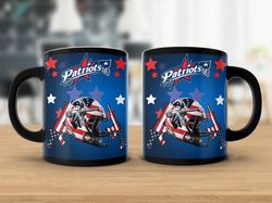 patriots football nfl helmet design coffee mug