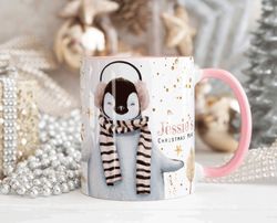 personalised christmas mug, secret santa gift for her, mug gift for her, mum xma