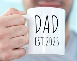 new dad gift,  new dad gift from wife,  dad gift with established date,  new dad
