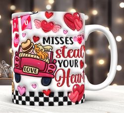 3d inflated misses steal your heart mug